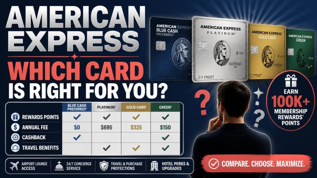 American Express Credit Cards Which Card Is Right for You?