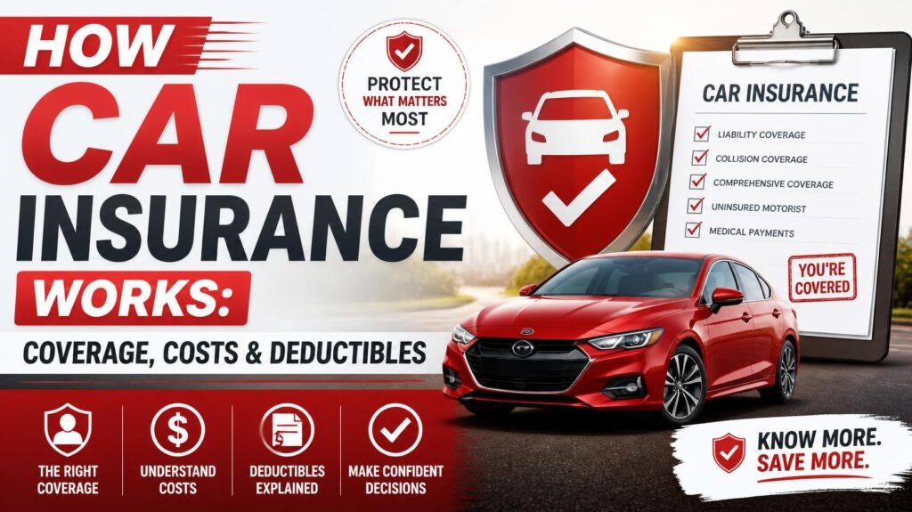 How Car Insurance Works Coverage, Costs & Deductibles 