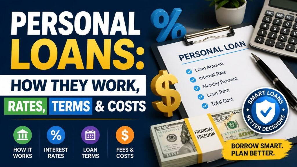 Personal Loans: How They Work, Rates, Terms & Costs