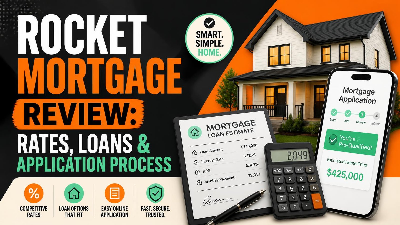 Rocket Mortgage Review: Rates, Loans & Application Process